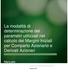 Indice. La modalità di determinazione dei parametri utilizzati nel calcolo dei Margini Iniziali per Comparto Azionario e Derivati Azionari.