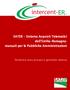 SATER Sistema Acquisti Telematici dell Emilia-Romagna: manuali per le Pubbliche Amministrazioni