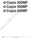 d-copia 300MF d-copia 400MF d-copia 500MF www MK-Electronic de Y Spare Parts Catalogue