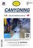 CANYONING. GOLE DEL RAGANELLO CIVITA (cs)