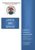 CARTA DEI SERVIZI. Fondazione di Partecipazione Casa dell Ospitalità