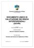 DOCUMENTO UNICO DI VALUTAZIONE DEI RISCHI INTERFERENZIALI (DUVRI)