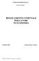 REGOLAMENTO COMUNALE PER LAVORI IN ECONOMIA