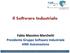 Il Software Industriale. Fabio Massimo Marchetti Presidente Gruppo Software Industriale ANIE Automazione