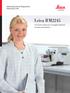 Advancing Cancer Diagnostics Improving Lives. Leica RM2245. Il microtomo rotativo per una maggiore efficienza nel taglio semiautomatico