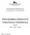 PROGRAMMA OPERATIVO STRATEGICO TRIENNALE