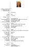 F ORMATO EUROPEO PER PATERNO ANGELA ESPERIENZA LAVORATIVA IL CURRICULUM VITAE INFORMAZIONI PERSONALI. Nome. Data di nascita 1 FEBBRAIO 1969