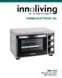 FORNO ELETTRICO 16L INN-735 MANUALE D USO USER MANUAL