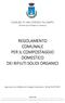 REGOLAMENTO COMUNALE PER IL COMPOSTAGGIO DOMESTICO DEI RIFIUTI SOLIDI ORGANICI