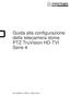 Guida alla configurazione della telecamera dome PTZ TruVision HD-TVI Serie 4