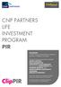 CNP PARTNERS LIFE INVESTMENT PROGRAM PIR