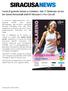 Torna il grande tennis a Solarino: dal 17 febbraio al via tre tornei femminili dell ITF Women s Pro Circuit