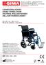 CARROZZINA ESSEX ESSEX WHEELCHAIR FAUTEUIL ROULANT ESSEX SILLA DE RUEDAS ESSEX