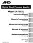 Digital Blood Pressure Monitor. Model UA-789XL