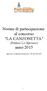 Norme di partecipazione al concorso LA CANZONETTA (Premio Lo Sprocco) anno (approvate con determina dirigenziale n del 26/7/2014)