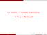 La malaria e il modello matematico. di Ross e McDonald. () 7 dicembre / 34