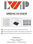 SPRING SYSTEM CATALOGO MOLLE INOX E ACCIAIO ARMONICO INOX AISI 301 CATALOG STAINLESS STEEL SPRING AND HARMONIC STAINLESS STEEL