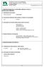 SCHEDA DI DATI DI SICUREZZA secondo il Regolamento (CE) Num. 1907/2006 U 46 M FLUID Versione 3 (Italia) Data dell'edizione: 2011/11/17