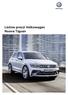 Volkswagen. Listino prezzi Volkswagen Nuova Tiguan