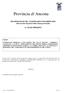 Provincia di Ancona. DELIBERAZIONE DEL COMMISSARIO STRAORDINARIO nell esercizio dei poteri della Giunta provinciale. n. 116 del 30/04/2013