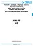 POMPE E MOTORI A PISTONI ASSIALI AD ASSE INCLINATO BENT AXIS AXIAL PISTON PUMPS AND MOTORS AXIALKOLBENPUMPEN-MOTOREN HM PF SBF0033A01