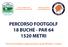 PERCORSO FOOTGOLF 18 BUCHE - PAR METRI