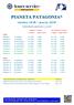 PIANETA PATAGONIA. ottobre 2018 / marzo Calendario partenze e costi
