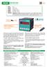 INDICATORI DI PESO WEIGHT INDICATORS. CE - M APPROVABLE III divisions μv/vsi