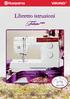 Libretto istruzioni 140TH ANNIVERSARY LIMITED EDITION SEWING MACHINE