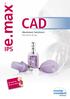 CAD. Abutment Solutions Istruzioni d uso. e.max IPS. all ceramic all you need