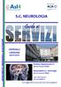 S.C. NEUROLOGIA. OSPEDALE LAVAGNA quarto piano. DIPARTIMENTO EMERGENZA e ACCETTAZIONE. Direttore Dipartimento f.f. Nicola Renato PIZIO