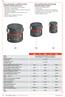 Aria compressa filtrata, lubrificata / non lubrificata Filtered, lubricated / non lubricated compressed air Pressione di esercizio Pressure range