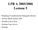 LPR A 2005/2006 Lezione 5. Riepilogo Caratteristiche Datagram Socket Stream Mode Socket API Sockets Lato Client Sockets Lato Server Esempi