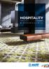 HOSPITALITY SOFT COVERING INSTALLATION SYSTEMS