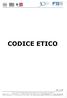 CODICE ETICO. Pag. 1 a 10