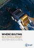 WHERE BOLTING IS A CHALLENGE! AVVITATORI IDRAULICI AD IMPULSI E CENTRALINE HYDRAULIC IMPACT WRENCHES AND POWER UNITS