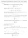 Complementi di Analisi Matematica e Statistica 04/07/ Testo e Soluzioni