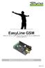 EasyLine GSM SIMULATORE DI LINEA TELEFONICA (PSTN) DALLE DIMENSIONI ULTRACOMPATTE