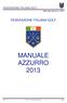 MANUALE AZZURRO 2013