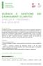 SCIENZA E GESTIONE DEI CAMBIAMENTI CLIMATICI LIVELLO II - EDIZIONE I A.A