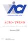 Automobile Club Italia AUTO - TREND. Analisi statistica sulle tendenze del mercato auto in Italia. Gennaio 2010 DIREZIONE STUDI E RICERCHE