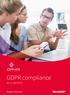 GDPR compliance. as a Service. Sharp IT Services