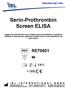 Serin-Prothrombin Screen ELISA