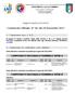 Comunicato Ufficiale N 40 del 20 Novembre 2013