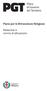 PGT. Piano di Governo del Territorio. Piano per le Attrezzature Religiose. Relazione e norme di attuazione