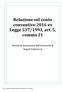 Relazione sul conto consuntivo 2016 ex Legge 537/1993, art. 5, comma 21. Nucleo di Valutazione dell Università di Napoli Federico II