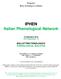 IPHEN Italian Phenological Network