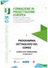 PROGRAMMA DETTAGLIATO DEL CORSO (CORSO ALTA FORMAZIONE) II LIVELLLO A