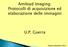 Amiloyd Imaging: Protocolli di acquisizione ed elaborazione delle immagini. U.P. Guerra