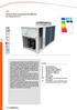 LZT LZT. Pompe di calore aria/acqua ad alta efficienza con compressore E.V.I A ++ A ++ EVI EVI EVI DC. Versioni